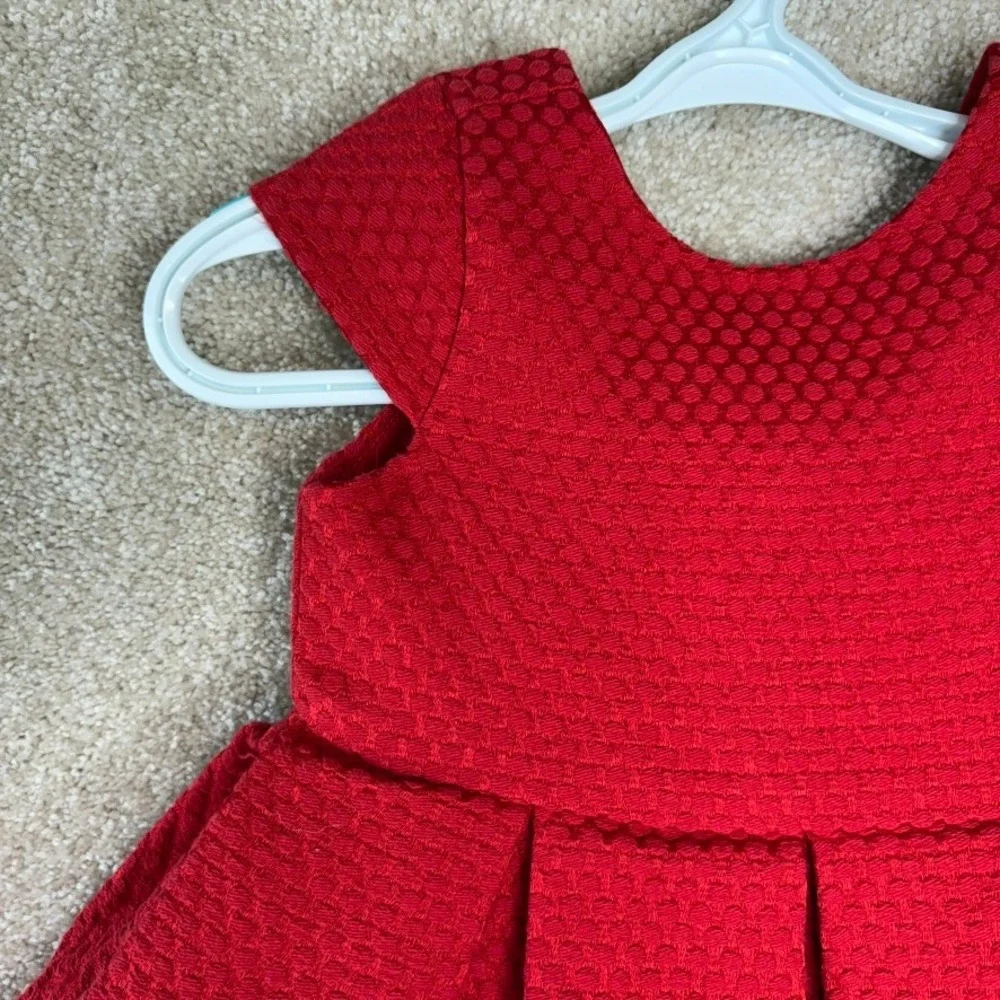 Janie‎ and Jack Red Christmas Dress Baby Size 6-12 Months 6M 12M Holiday Tulle